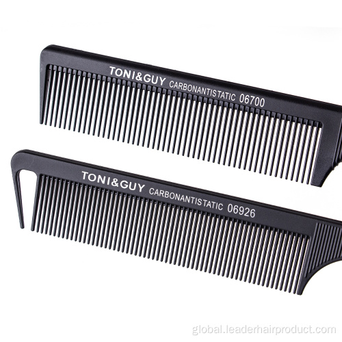 Carbon Fiber Comb Carbon Fiber Stain Steel Teasing Pin Tail Comb Supplier